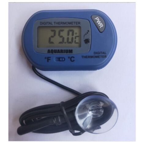 BUNTHAUS Thermomètre numérique pour aquarium Thermomètre électronique Accessoires pour aquarium, vivarium, poissons tropicaux (1/5)