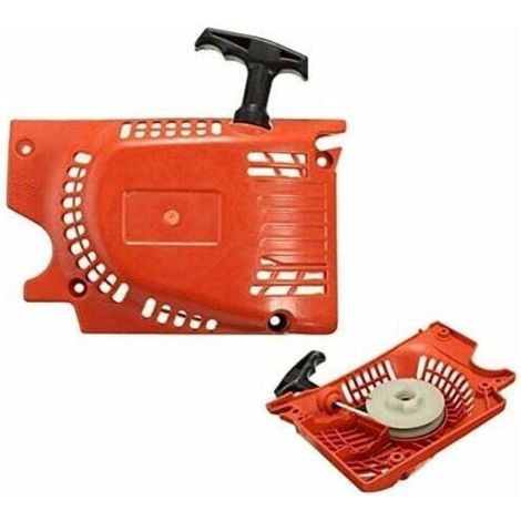Red Recoil Starter for Chinese Chainsaw 4500 5200 5800 45cc 52cc 58cc MUMU (1/4)