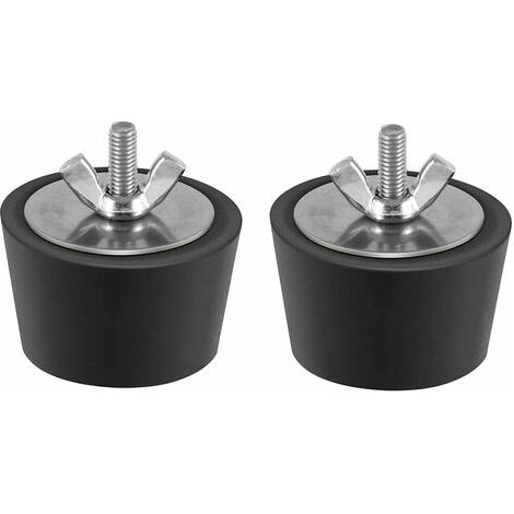 2 Pièces Bouchon Piscine Diamètre 32、38mm Bouchons d'hiver en Caoutchouc avec Boulons Acier Inoxydable Antigel Produit Hivernage Piscine par Le Gel Aux Canalisations de Drainage de Piscine (1/5)
