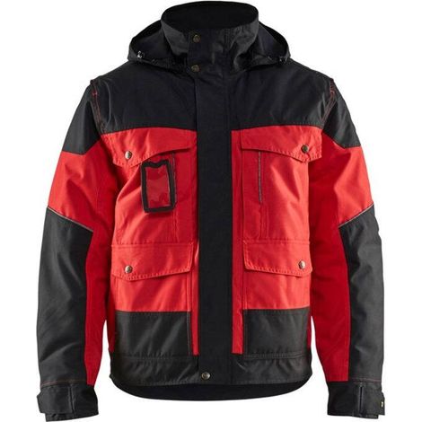 Giacca da lavoro invernale 4886 - Rosso/Nero M (1/4)