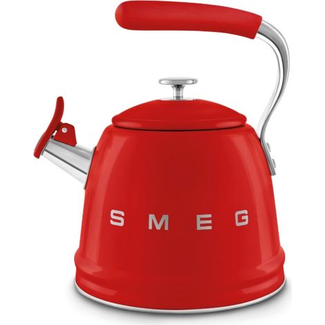 SMEG Bouilloire sifflante rouge - WKF01RD (1/3)