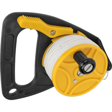 Bobine de Câble de Plongée 46m Blanc pour Équipement Sous-Marin Polyvalent (1/5)