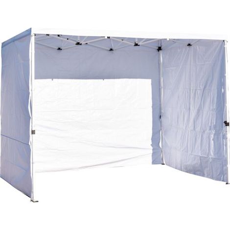 Packs Laterales Carpas Plegables - Pack 3 Laterales Lisos para Carpas 3x2 Master - Blanco