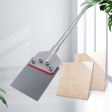 Sds Max Ciseau à mastic pour colle tapis grattoir de sol en acier pour carrelage Outil de retrait Spatule de sol Burin bêche Burin large Burin à mastic Céramique Carrelage mural Grattoir (1/5)
