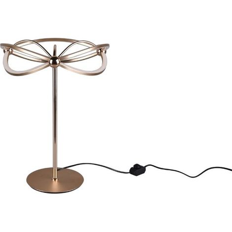 Lampe de table Charivari dorée LED dimmable Trio 26W (1/3)