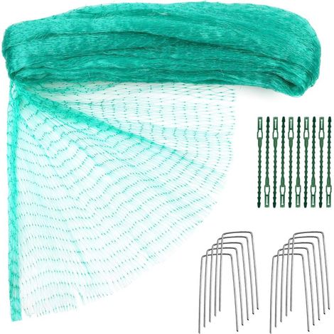 Filet Anti Oiseaux 4m x 10m Filet Protection Oiseaux (1/5)