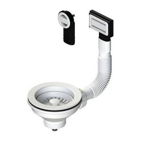 PILETTA 114 MM PER LAVELLO CON FORO 90 MM COLOR Misura: Bianco
