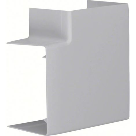 Angle plat variable pour LF/LFF60090 h 90mm x p 60mm gris HAGER LFF6009057030