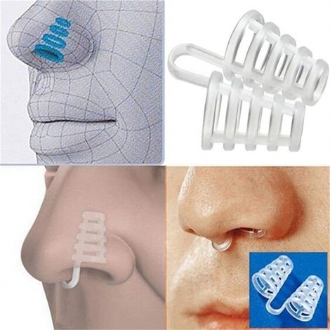 4 Vents Nasaux Anti-Ronflement Professionnels, Dilatateurs Nasaux pour un Meilleur Sommeil (1/5)