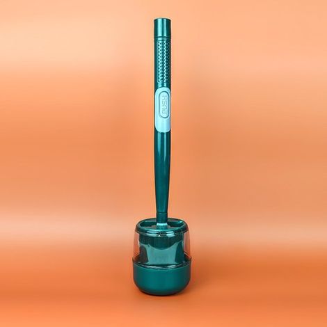 Brosse de nettoyage - Brosse WC - Brosse de nettoyage ménager - Avec support - Fixation murale, sans perçage - Brosse WC suspendue (1/5)