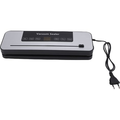 Machine de mise sous vide compacte, puissante avec une aspiration de 65 kPa, entièrement automatique, pour la cuisine domestique (prise UE). (1/5)