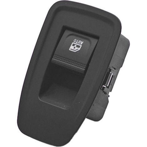 254013877R Interrupteur de lève-vitre électrique à un seul bouton pour les modèles Renault CLIO 2019-2023, commandant la montée et la descente d'une seule vitre. (1/4)