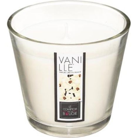 Bougie Parfumée en Verre "Nina" 190g Vanille