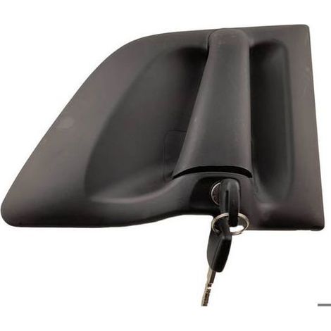 Manija de puerta izquierda Scania con buje y 2 llaves 2145647, 2005369 (1/3)