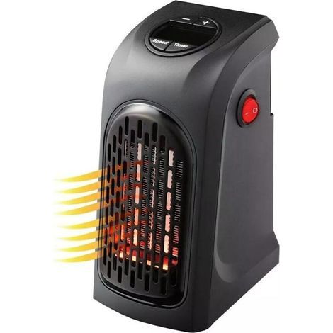 Mini pistolet à air chaud portable et pratique avec prise secteur (400W)
