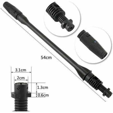 NALOOKAMIC Karcher K1 K2 K3 K4 K5 K6 K7 buse de pistolet de pulverisation pour lave auto haute pression orange gris (1/3)