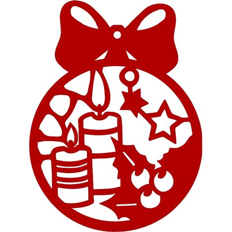 Durchbrochener Weihnachtsanhänger 9 Ś, Weihnachtsdekoration