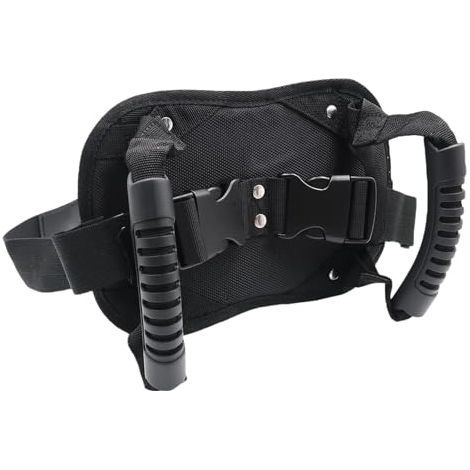 Ceinture de securite Moto, Poignée Passager Moto Universelle, Robuste Ceinture de Maintien Passager Moto, Harnais Moto Passager Réglable, Ceinture Moto Sécurité pour Passager Arrière (1/5)