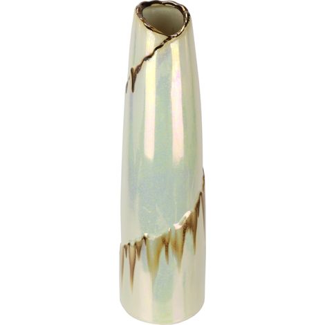 Vases à Fleurs de Table en céramique - Petits vases décoratifs pour Fleurs - Herbe de la Pampa - Décoration pour la Maison, Le Salon, la Table à Manger, la Ferme, Le Bureau, la décoration - Vase en (1/3)