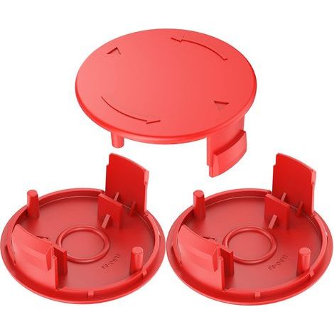 3 pièces F016F04841 Couvre-bobine, Couvercle de bobine pour taille-haies compatible avec Bosch Afs 23-37 Fil de taille-bordure Pièce de rechange pour tondeuse Bosch AFS 23-37 Machine à (1/5)
