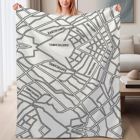 Couverture en polaire douce et légère, chaude en microfibre, jeté de lit,6080 pouces (1/4)