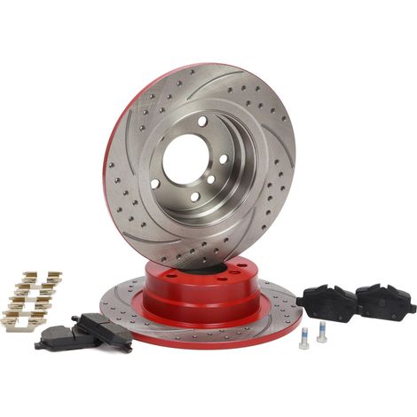 JUEGO DE DISCOS Y PASTILLAS DE FRENO TRASERO BMW 1 SPORT-EXTREME (1/5)