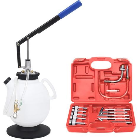 Kit de vidange et remplissage ATF bidirectionnel 7,5L - Extracteur et distributeur d'huile de transmission avec 13 adaptateurs (1/5)