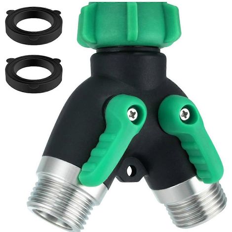 Raccord d'irrigation de jardin américain, déviateur en acier inoxydable 3/4GHT de type Y (1/5)