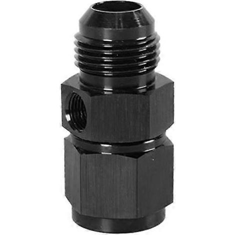 Adaptateur de raccord de tuyau pivotant AN6 AN8 AN10 AN12 1/8 NPT pour capteur de jauge (1/4)