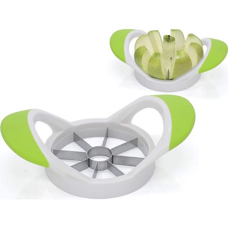 Coppa di mele in acciaio inox, affettatrice multi-funzionale di frutta e cucina (1/5)