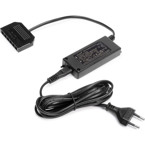 Emuca Trasformatori di alimentazioneLED (24V DC), potenza 15W, Acciaio e Alluminio (1/5)