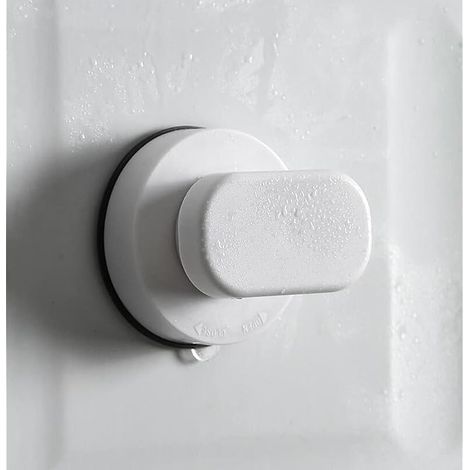 Sticky Strong Ventouse Porte en verre et poignée de fenêtre Cuisine, réfrigérateur, tiroir, armoire Poignée Salle de bain Mur Main courante Douche Main courante Ventouse (blanche) (1/5)