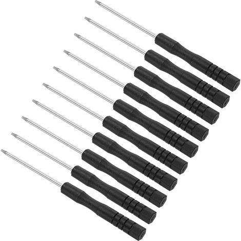 10 Pièces Mini Tournevis Torx Taille T5 avec Poignée Antidérapante (1/5)