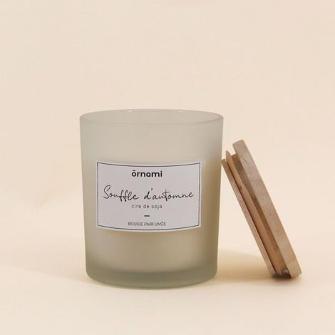 Bougie parfumée en cire de soja "souffle d'automne" 280g (1/5)