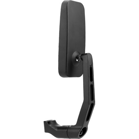 2 pièces Rétroviseurs Moto Aluminium Anti-Éblouissement Inversés pour Customisation (Noir) (1/5)