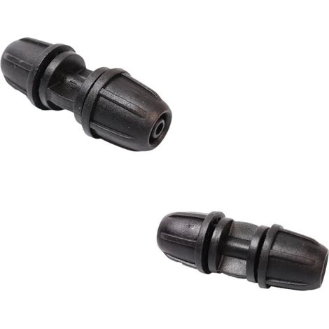 Connettore per tubo di irrigazione a goccia, doppio connettore da giardino da 4 mm