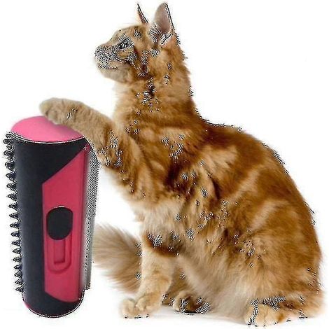Peigne pour poils de chien, rouleau adhésif, brosse de nettoyage pour chiots et chats, brosses pour tapis et canapés, rouleau adhésif pour animaux (1/5)