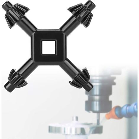 Clé à mandrin universelle, clé à mandrin pour perceuse électrique multifonction 4 en 1 (1/5)