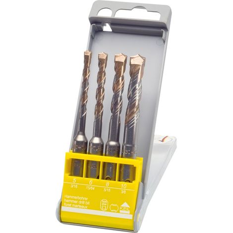 PETACA BR.MARTILLO  SDS-PLUS MS5 TURBOKEIL, 4 PCS. 253/5+6+8+10x110 MM