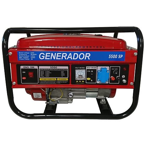 GENERADOR ELECTRICO GASOLINA MONOFASICO POTENCIA GARANTIZADA CORRIENTE HASTA 3000W EN MONOFASICO A 220V