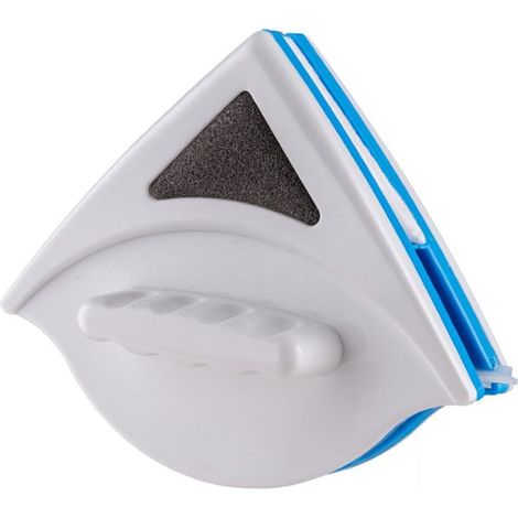 Double Latérale Magnétique,Lave vitres Magnétique,Outil De Nettoyant pour Essuie Glace en Verre,Nettoyeur De Pare Brise Magnétique,Accueil Double Side Window Magnétique Cleaner (1/5)