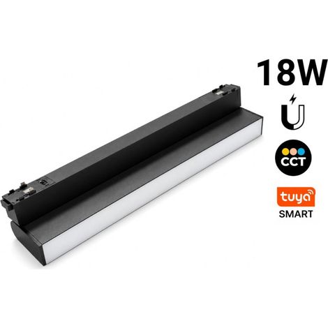 Foco Lineal Orientable Para Carril Magnético - 18W - 120º -