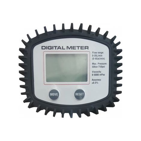 art.540 CONTALITRI DIGITALE per olio x POMPA MANUALE ELETTROPOMPA BONEZZI ITALY
