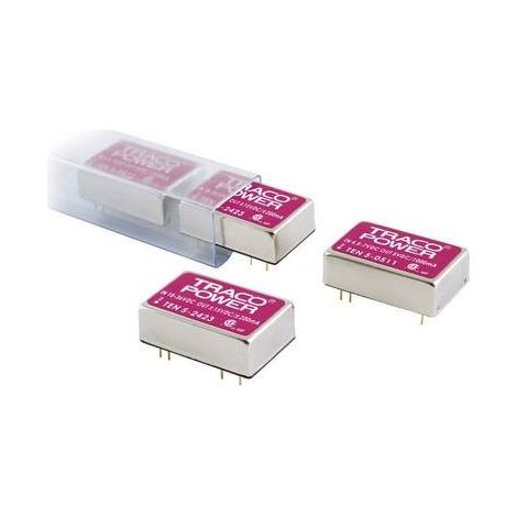 TracoPower TEN 5-2423 Convertitore DC/DC da circuito stampato 24 V/DC 15 V/DC, -15 V/DC 200 mA 6 W Num. uscite: 2 x Con (1/4)