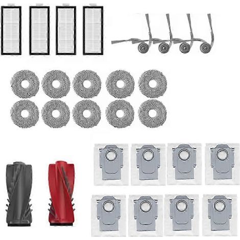 30 piezas para el robot aspirador QRevo Curv / P20 Pro: cepillo lateral principal, juego de filtros y mopa (como se muestra en la imagen, SZRH AM).