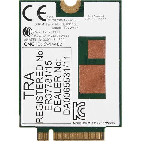 HP LT4120 4G LTE M.2 Modul für Snapdragon X5, T77W595, 796928-001, WWAN-Modem 150 Mbit/s (1/5)