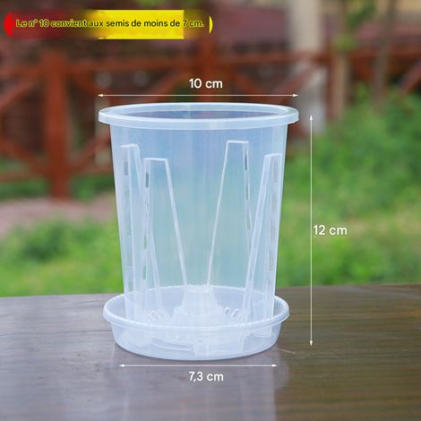 Sac culture pour pommes de terre avec fenêtre de récolte, potager sur balcon respirant, sac à jardinière réutilisable pour légumes racines-5 pièces-hauteur 12cm