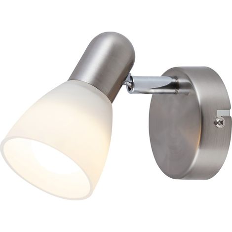 Lámpara de pared moderna E14 cromo satinado Soma 6301 Rabalux (1/3)
