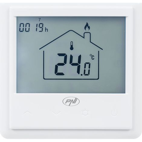 Termostato intelligente wifi integrato riscaldamento elettrico 230V PNI-CT25PE (1/5)