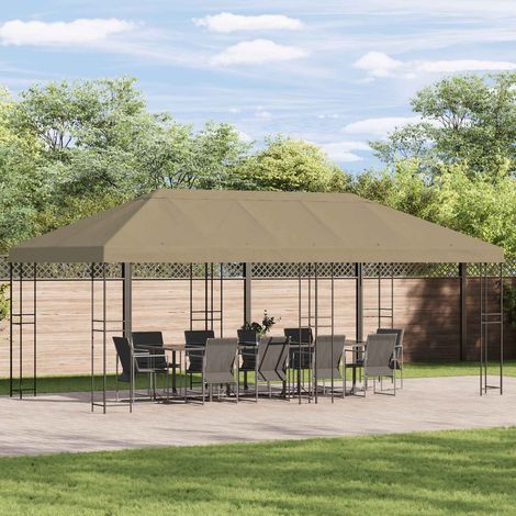 Teenpull – Pavillon-Blendenbezug 6 x 3 m Beige Polyester 190 (1/5)